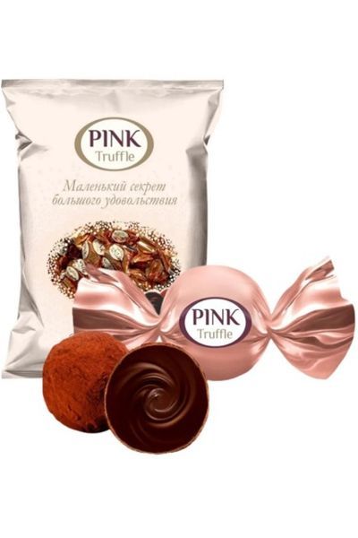 картинка Конфеты  Сладкий Орешек PINK Truffle 180г пакет